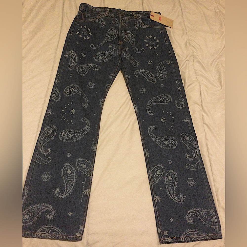 Levi’s x Snoop Dogg 420 Collaboration Unreleased Denim Jeans